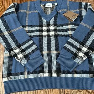 Burberry kids sweater size 12 NWT